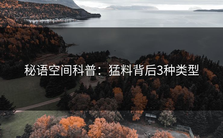 秘语空间科普:猛料背后3种类型 秘语空间科普:猛料背后3种类型